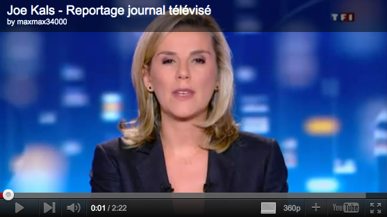 joe kals reportage t&eacute;l&eacute;