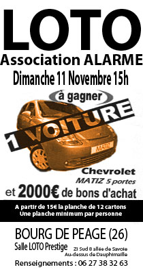 lotos alarme bourg les peages
